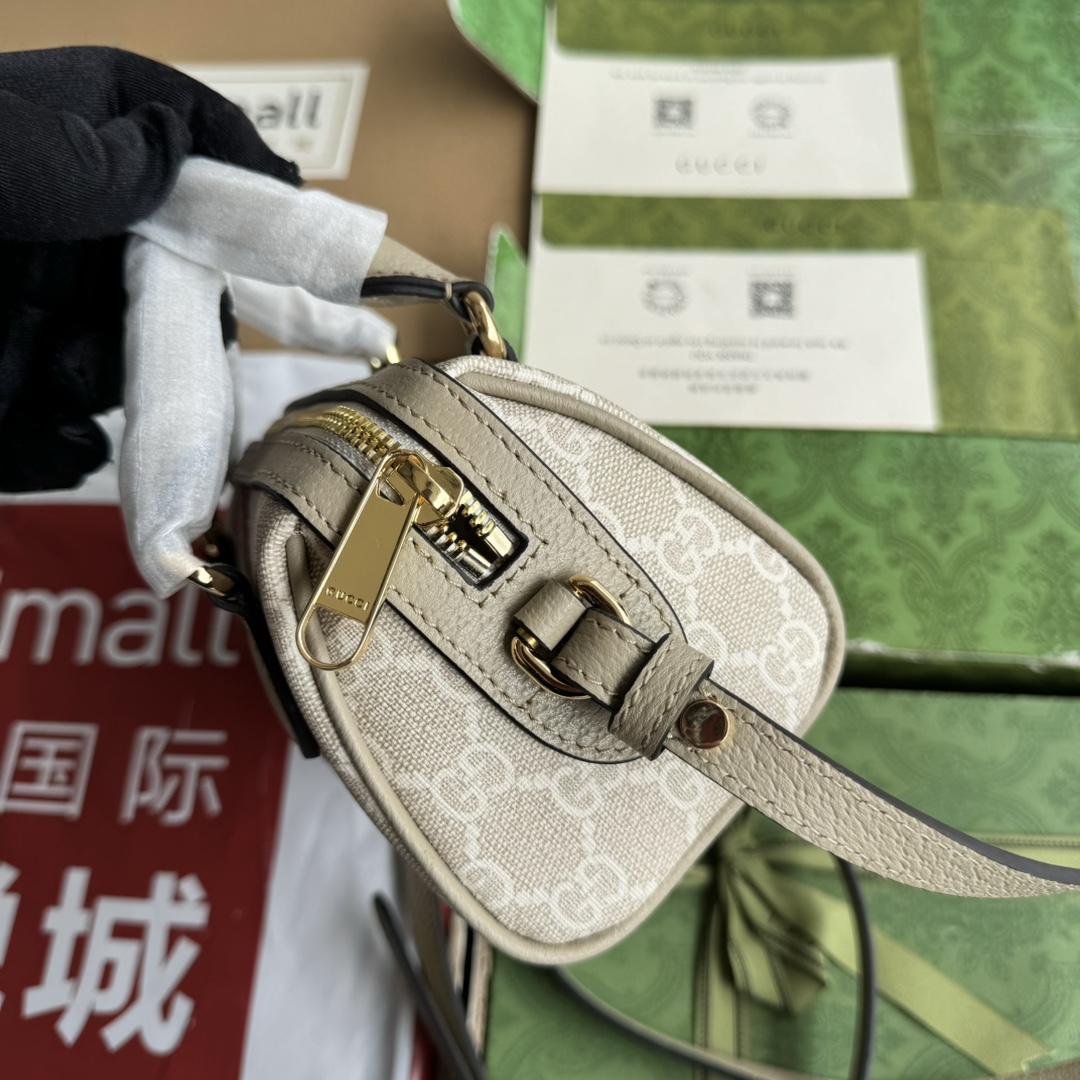 Ophidia Mini GG Bag White