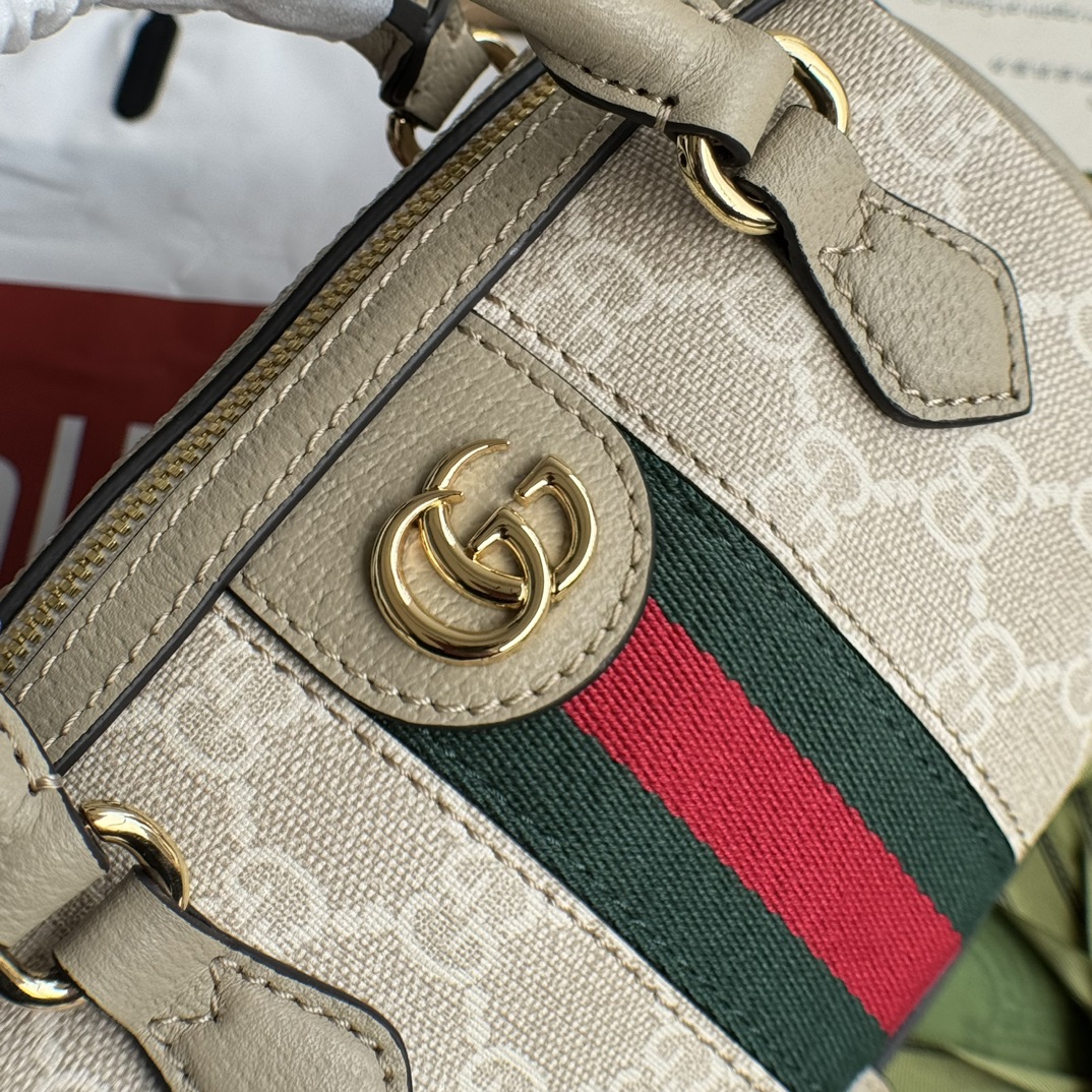 Ophidia Mini GG Bag White