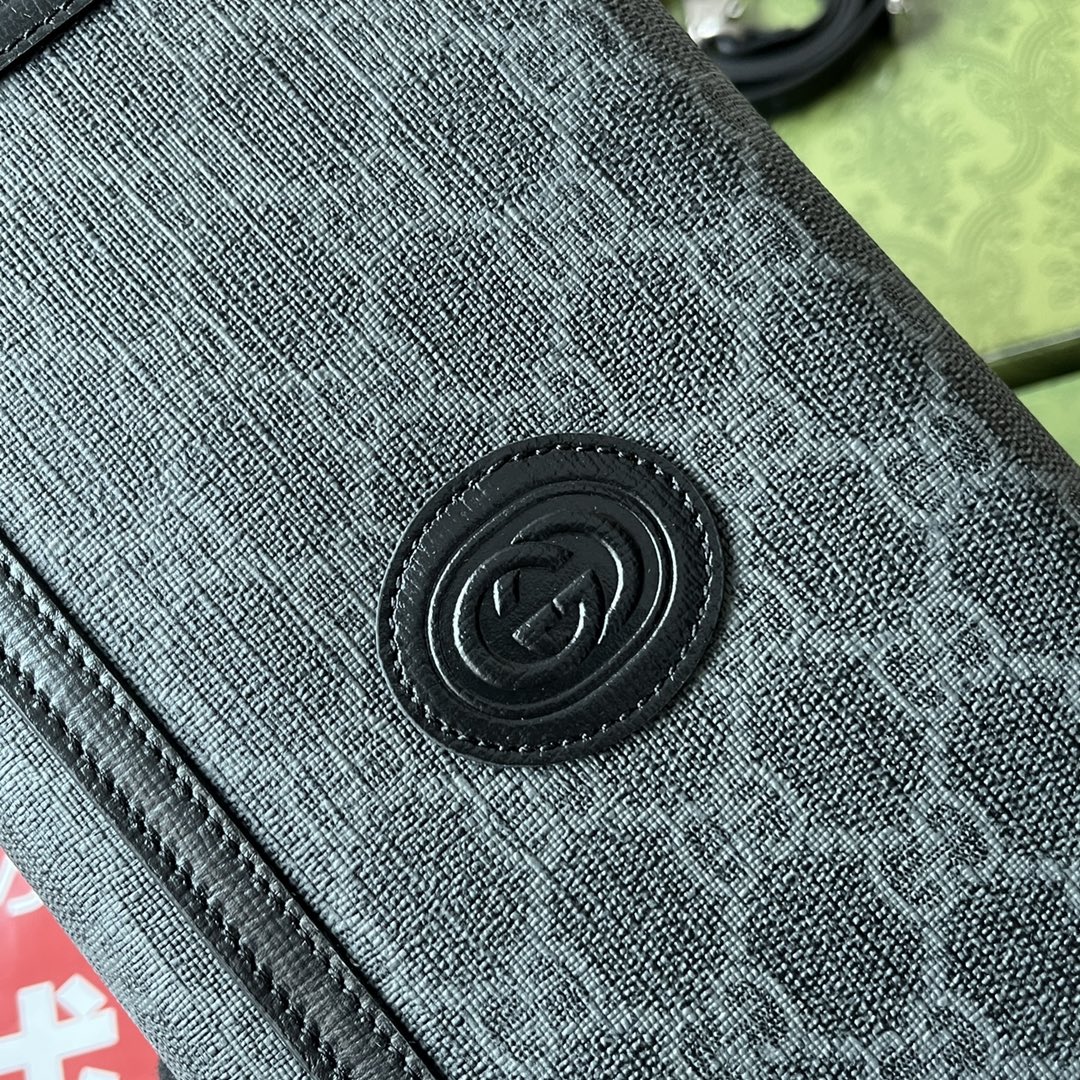 GG Supreme Canvas Bag Black