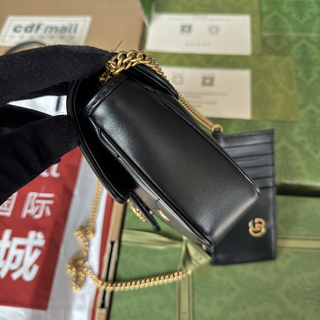 GG Marmon Handbag Black