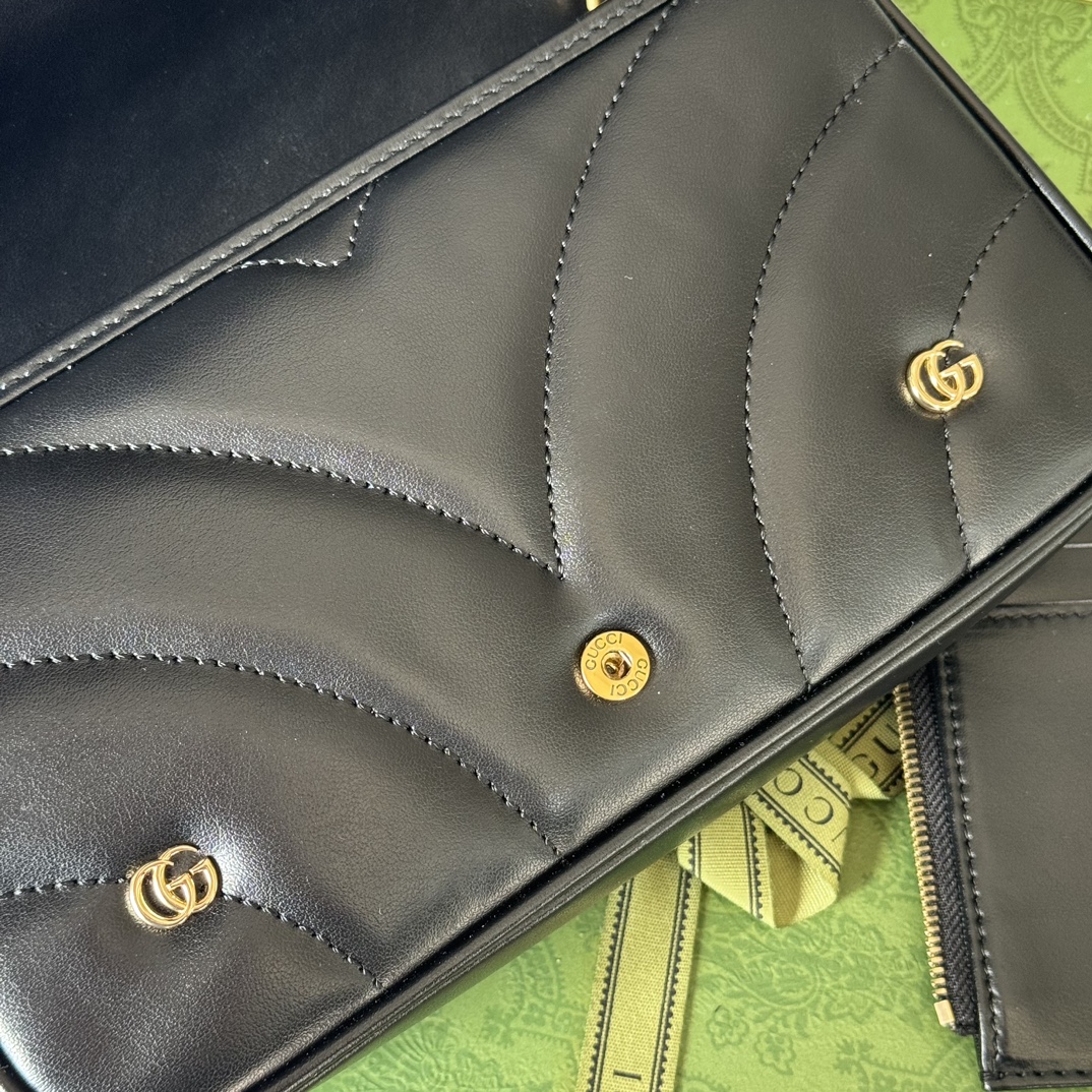 GG Marmon Handbag Black