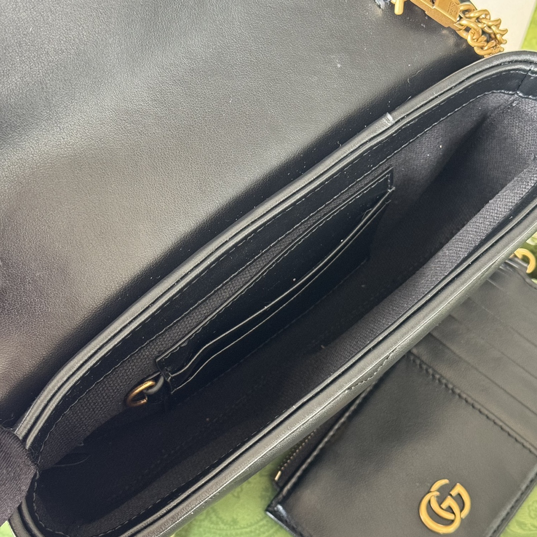 GG Marmon Handbag Black