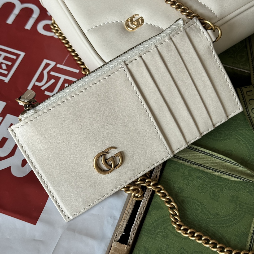 GG Marmon Handbag White