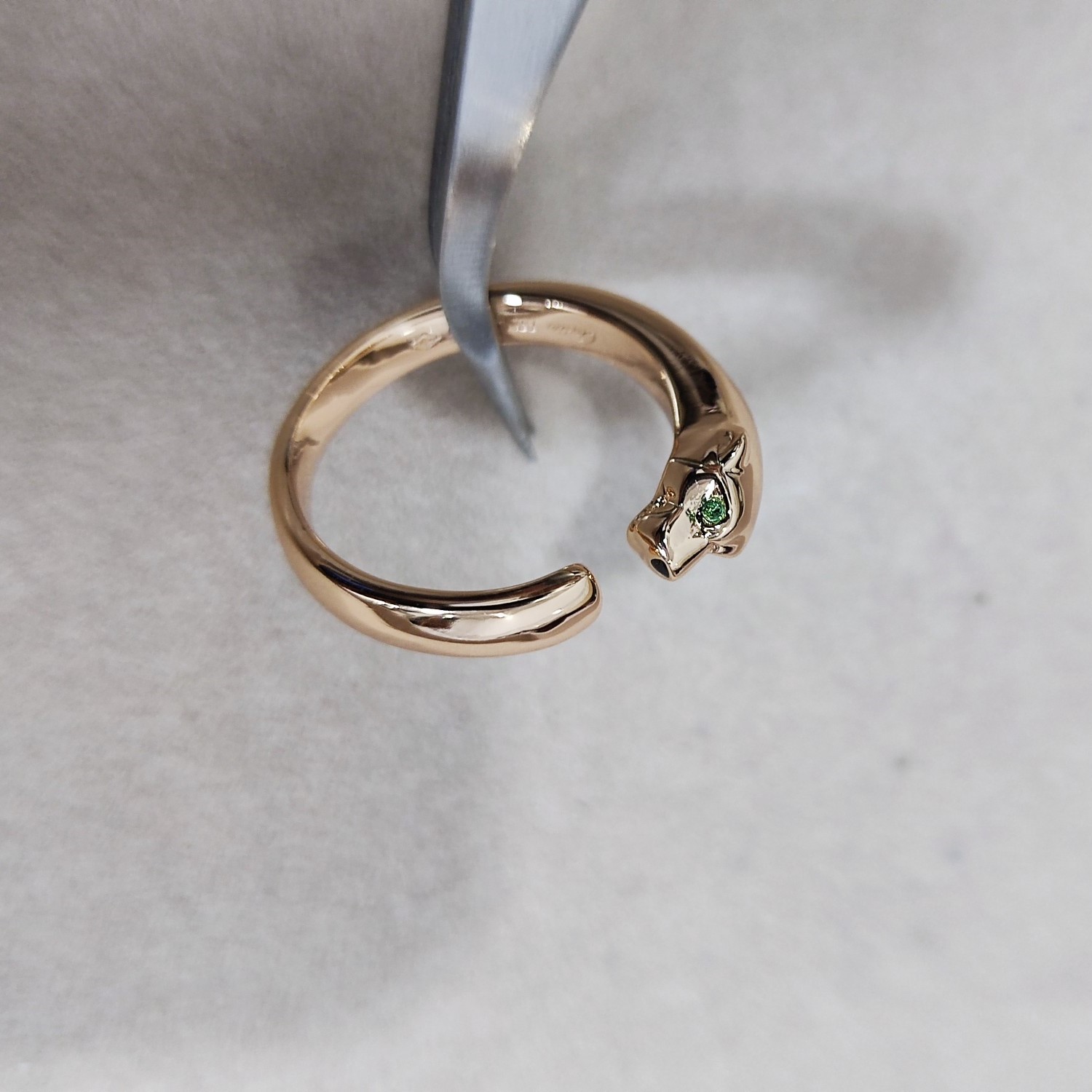 Three Rings Earrings without Diamonds