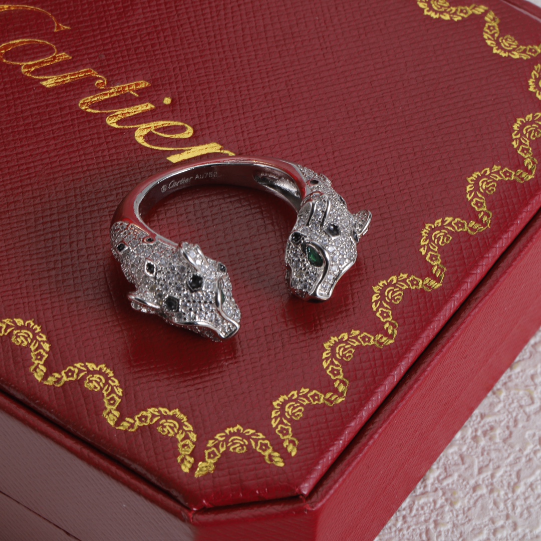 Double Panther Ring
