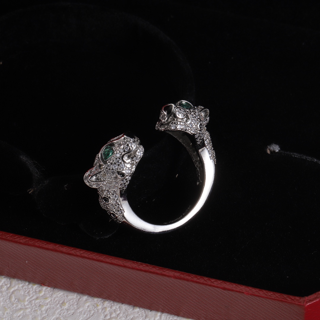 Double Panther Ring