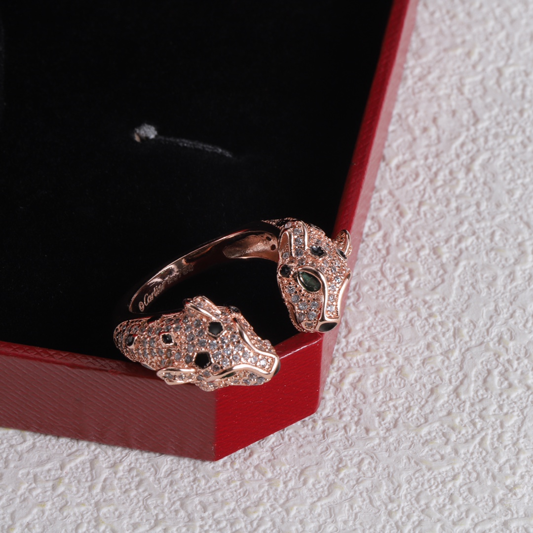Double Panther Ring