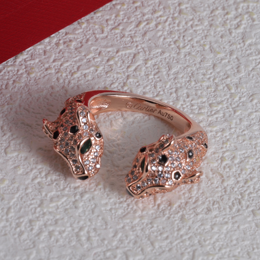 Double Panther Ring