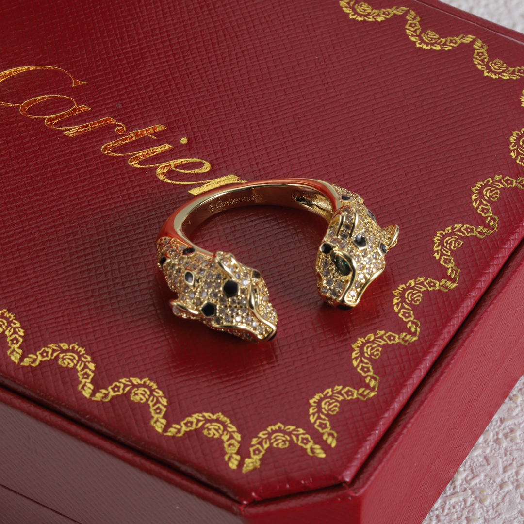 Double Panther Ring