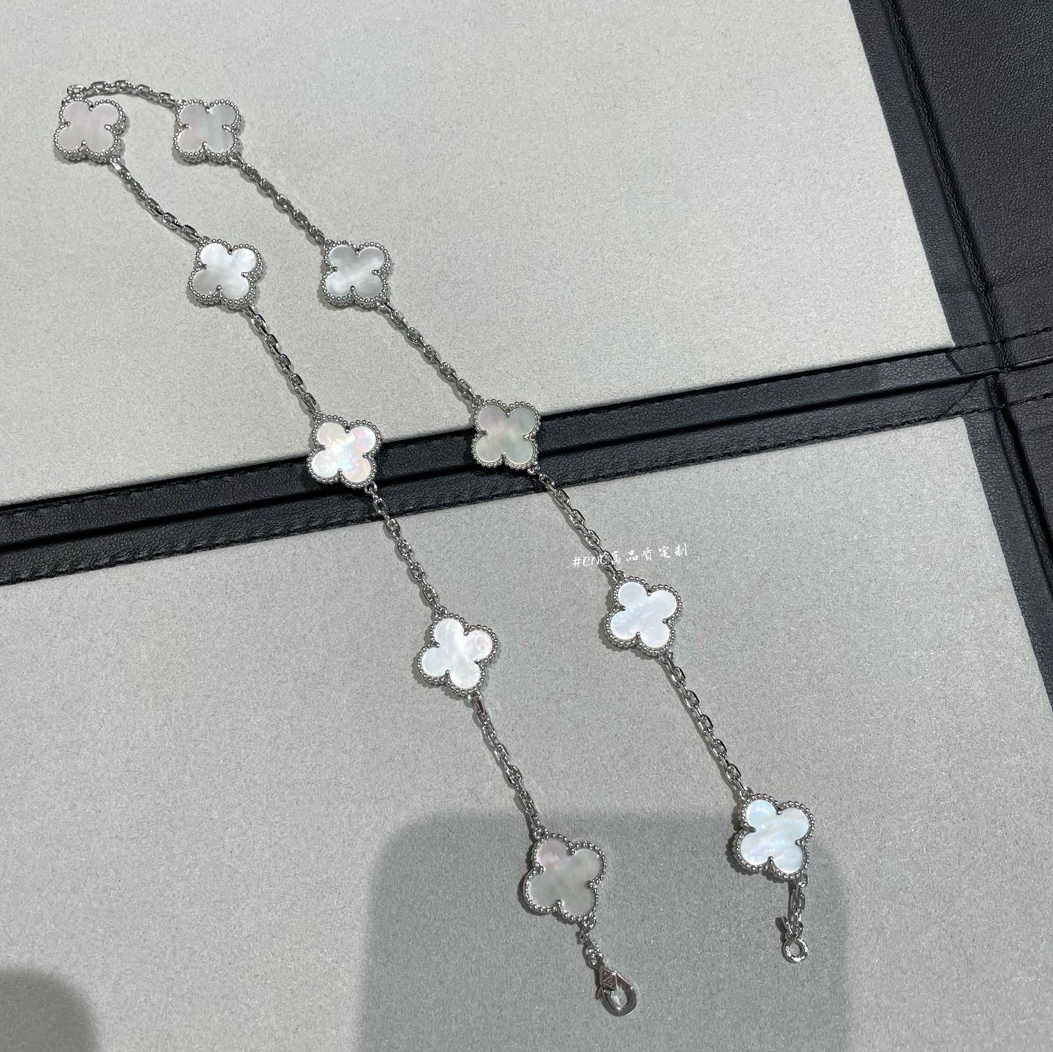 10 Motif Mother-of-Pearl Necklace
