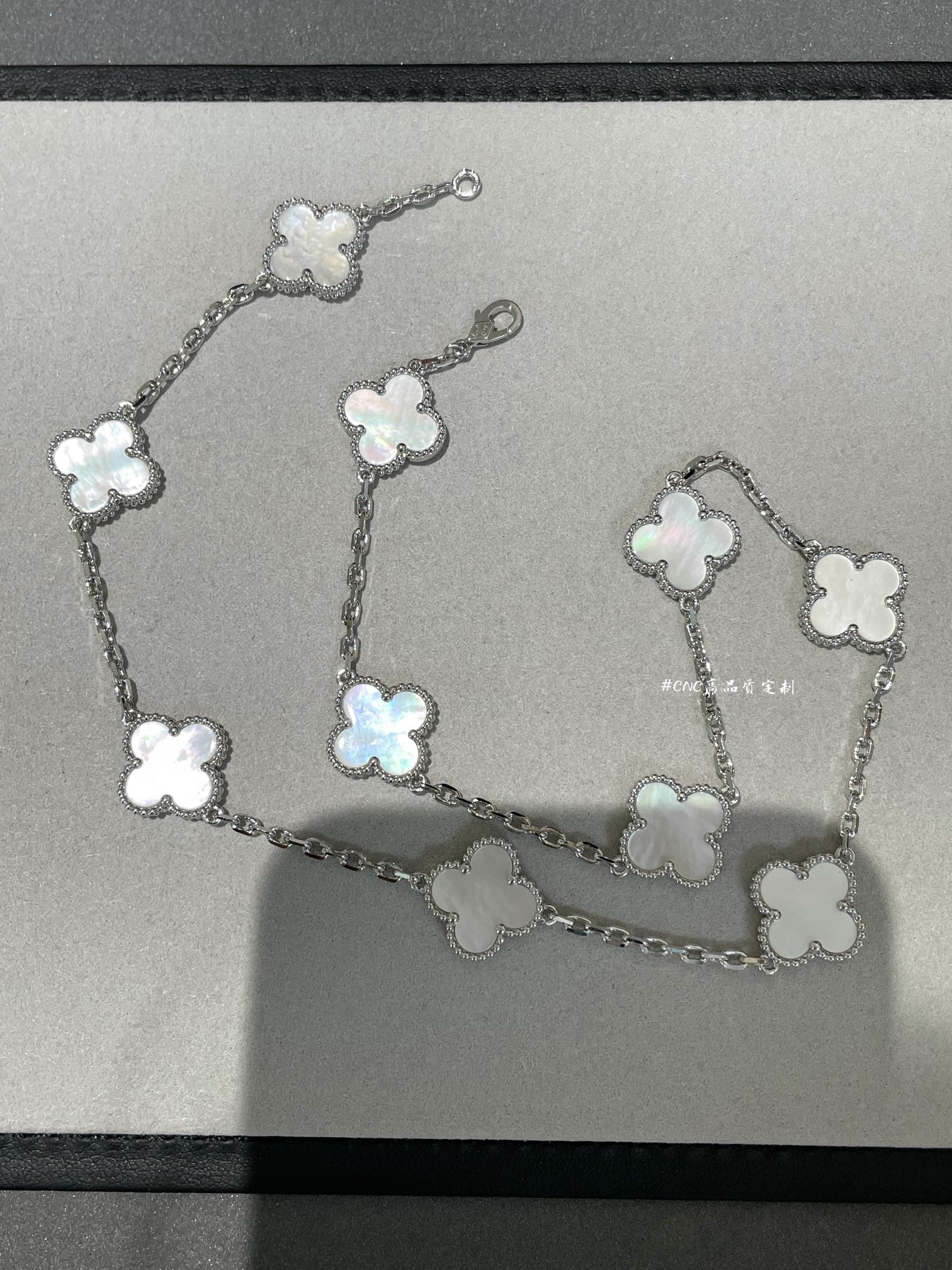 10 Motif Mother-of-Pearl Necklace