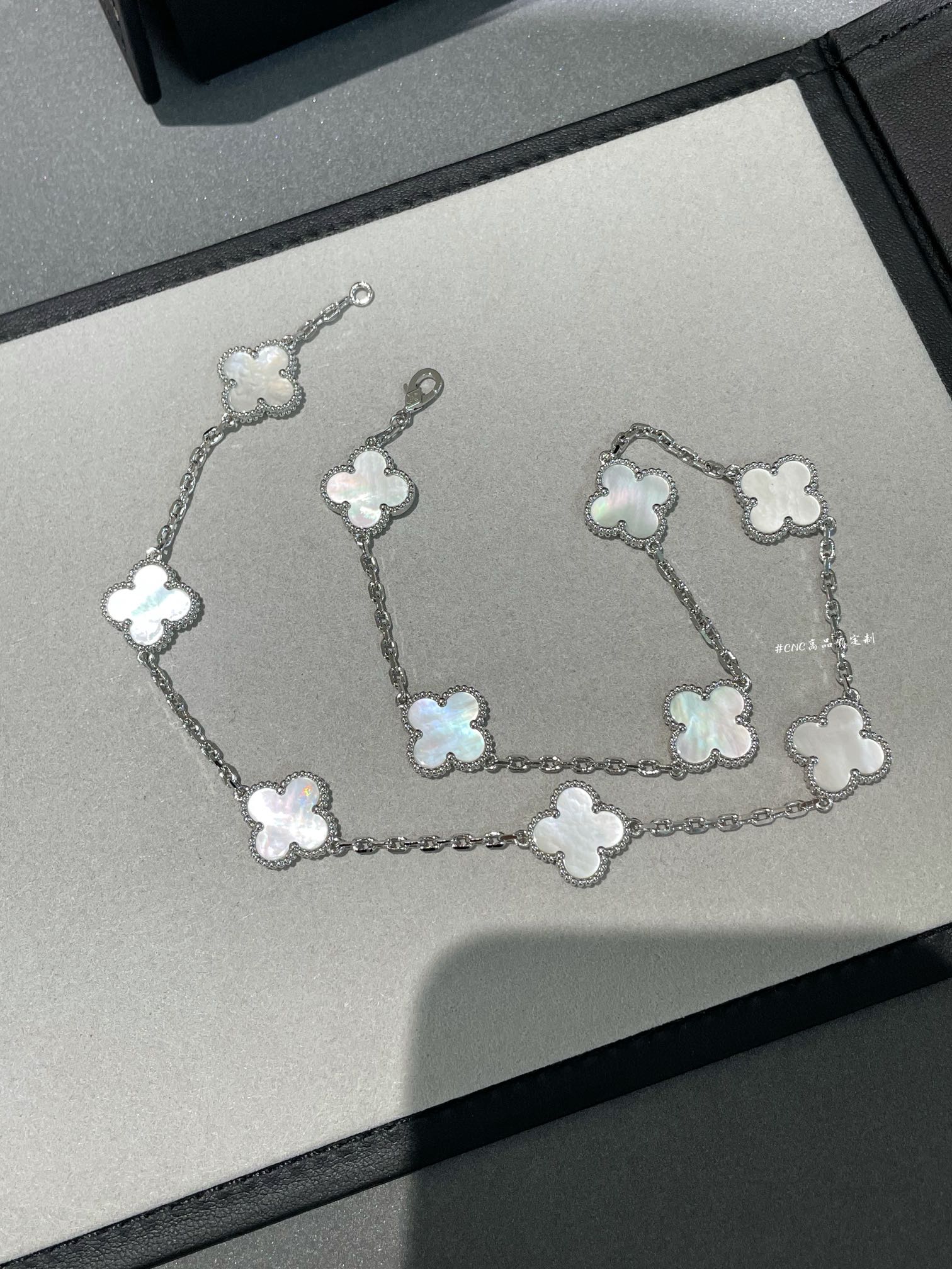 10 Motif Mother-of-Pearl Necklace