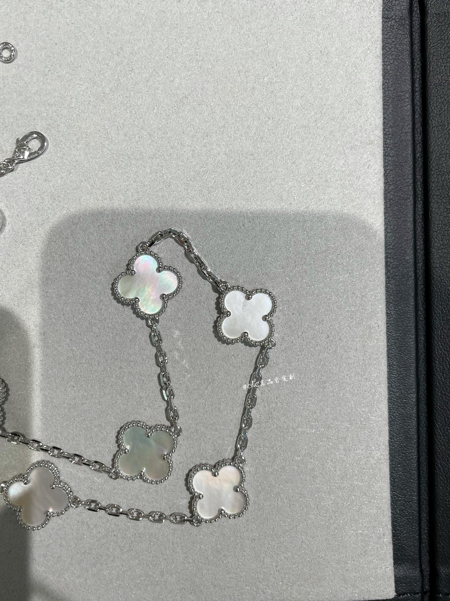 10 Motif Mother-of-Pearl Necklace