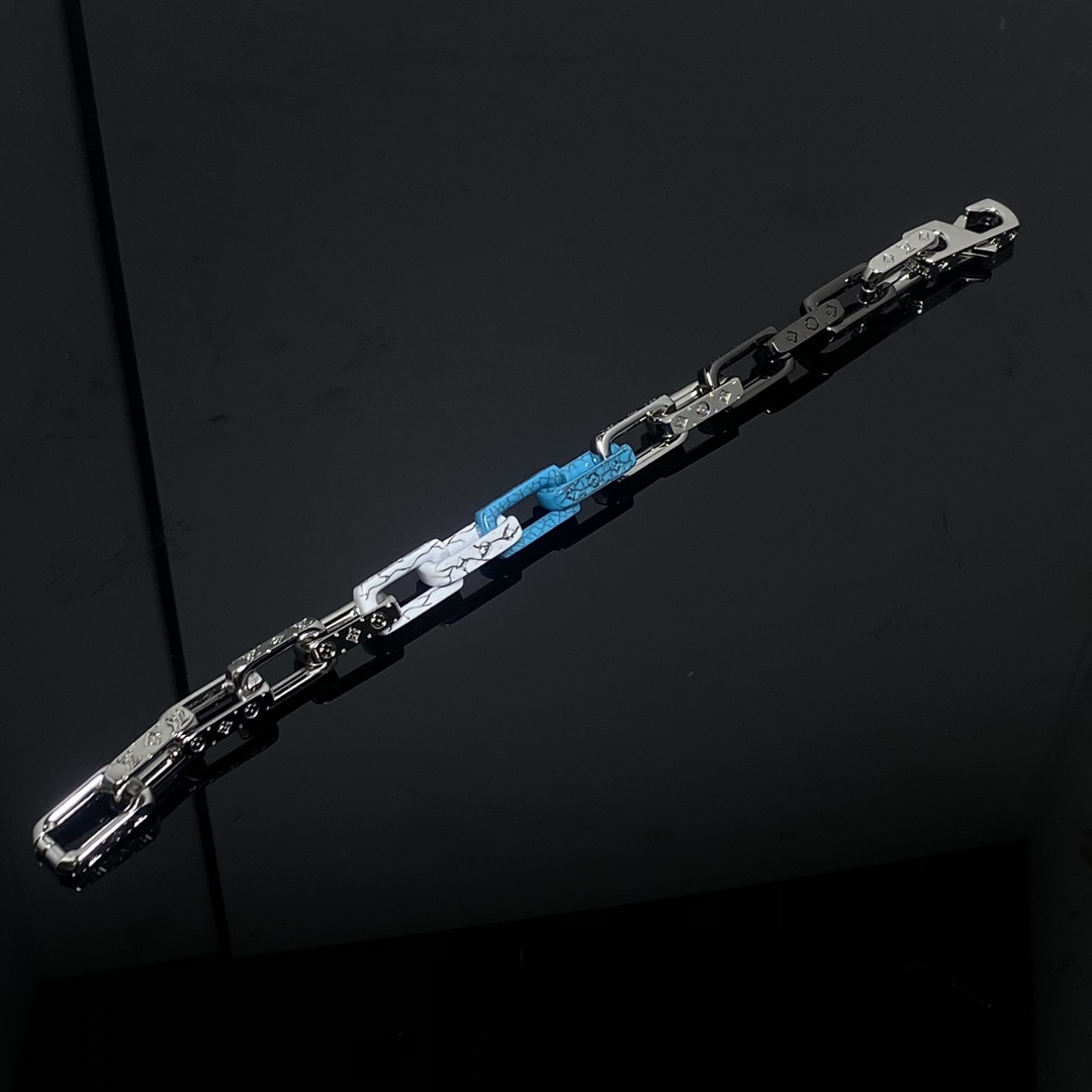 Gradient Bamboo Bracelet Blue