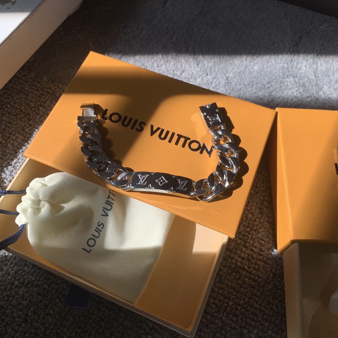 LV Macaron Denim Bracelet