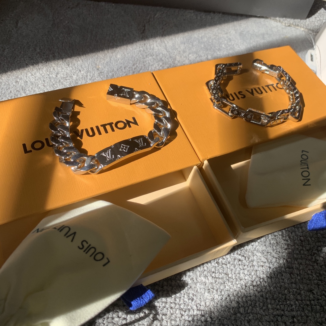 LV Macaron Denim Bracelet
