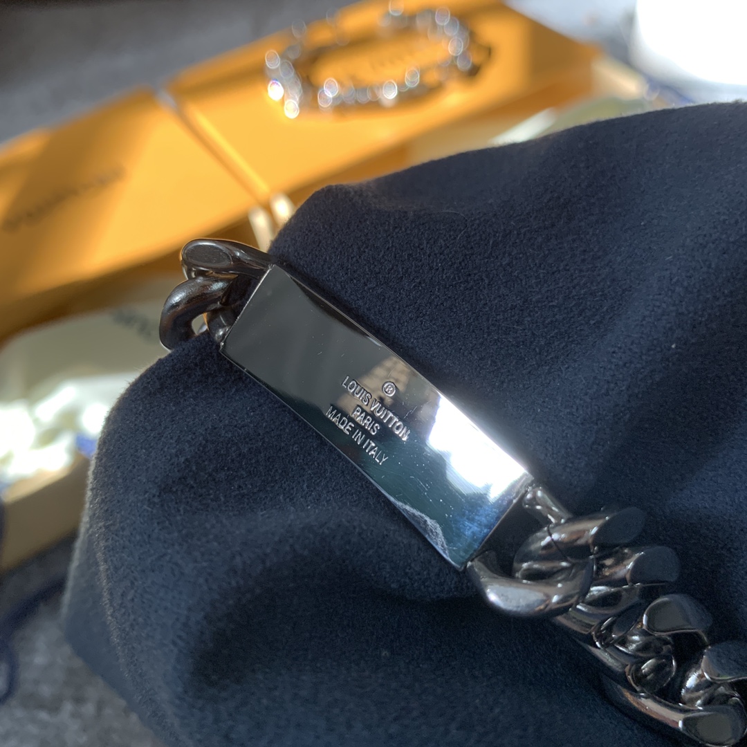 LV Macaron Denim Bracelet