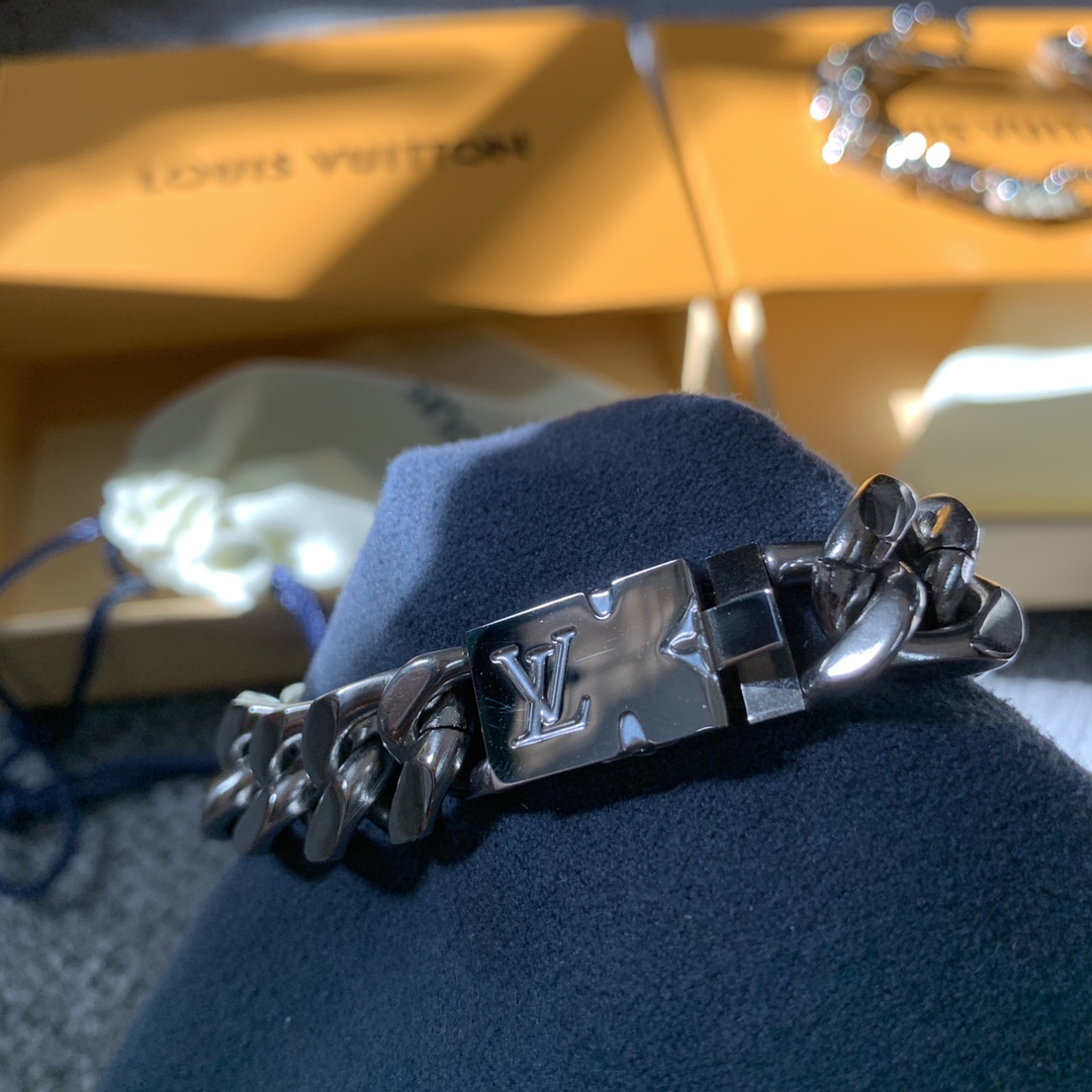 LV Macaron Denim Bracelet
