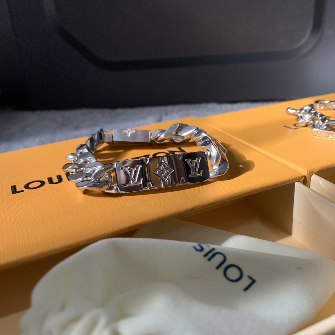 LV Macaron Denim Bracelet
