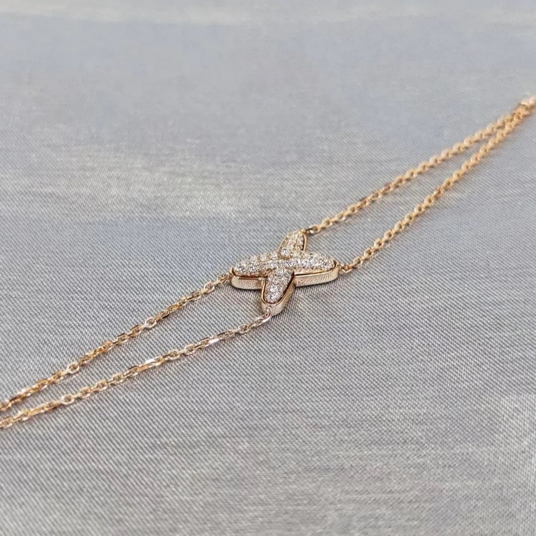 Cross Diamond Bracelet