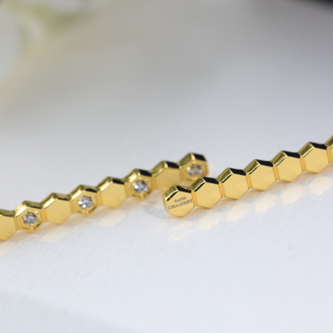 Bee Studs with Diamonds