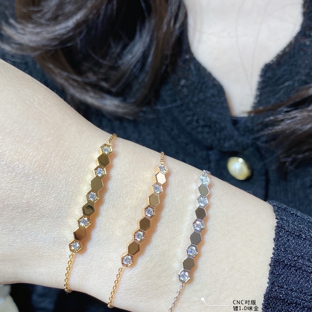 Bee Bracelets with Diamonds