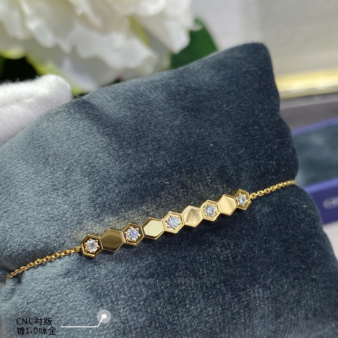 Bee Bracelets with Diamonds
