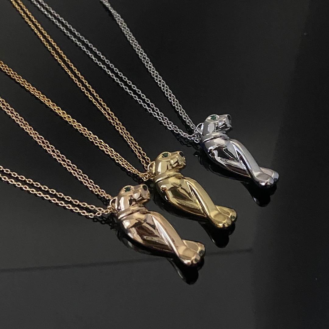 Panther Necklace without Diamonds
