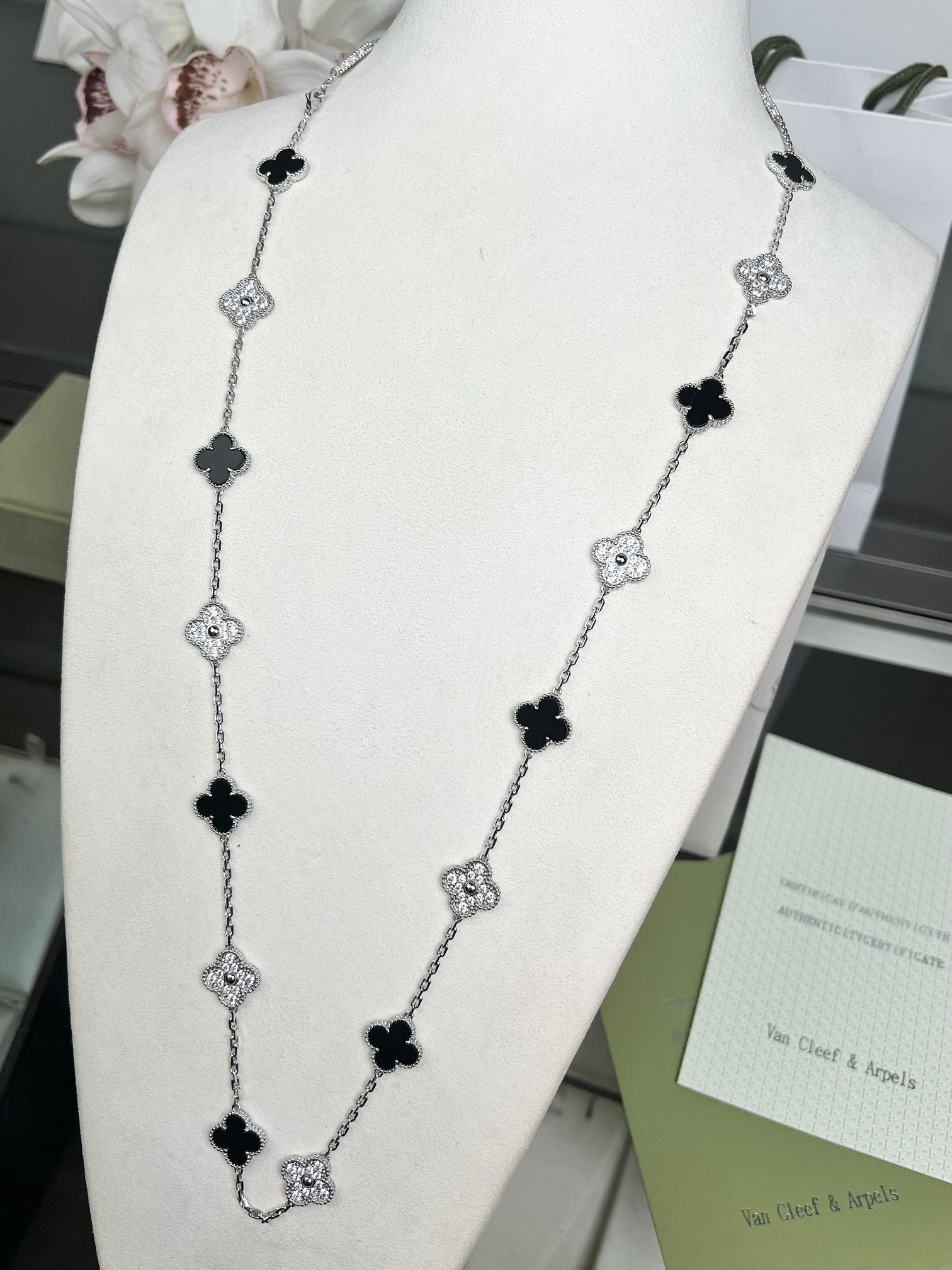 20 Motifs Long Necklace