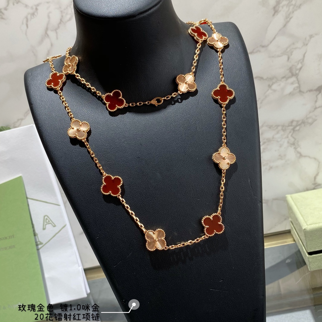 20 Motifs Long Necklace