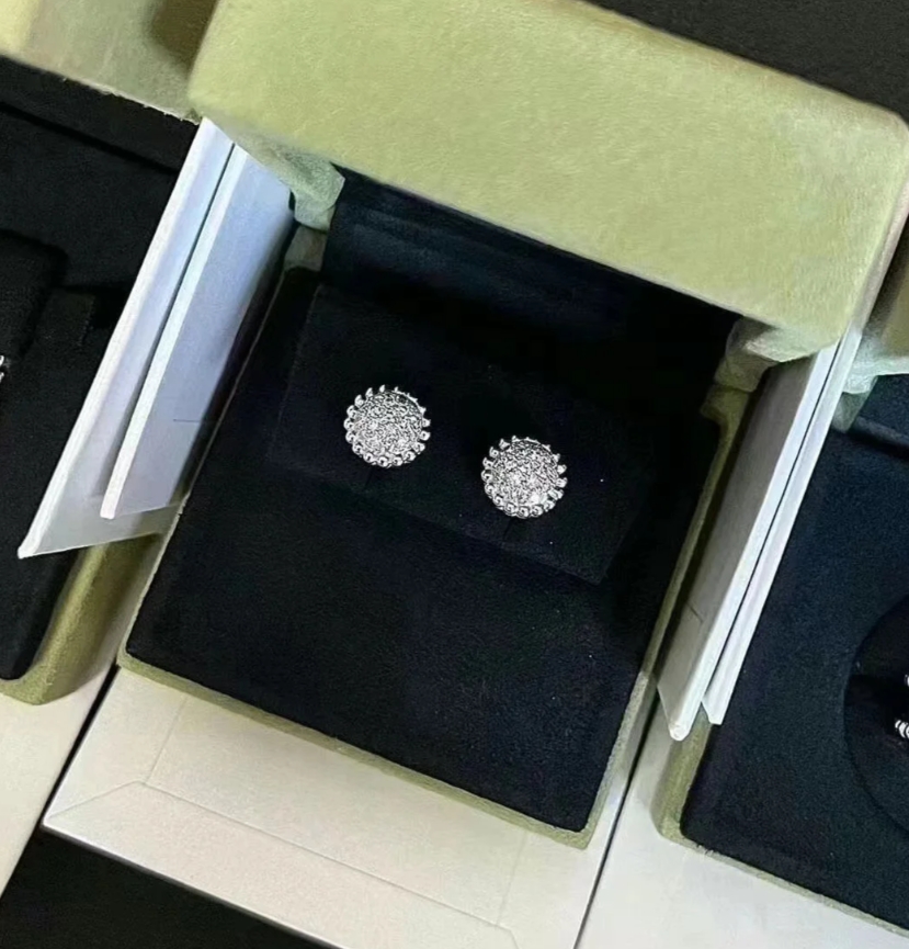 Perlee Couleurs Earrings with Diamonds