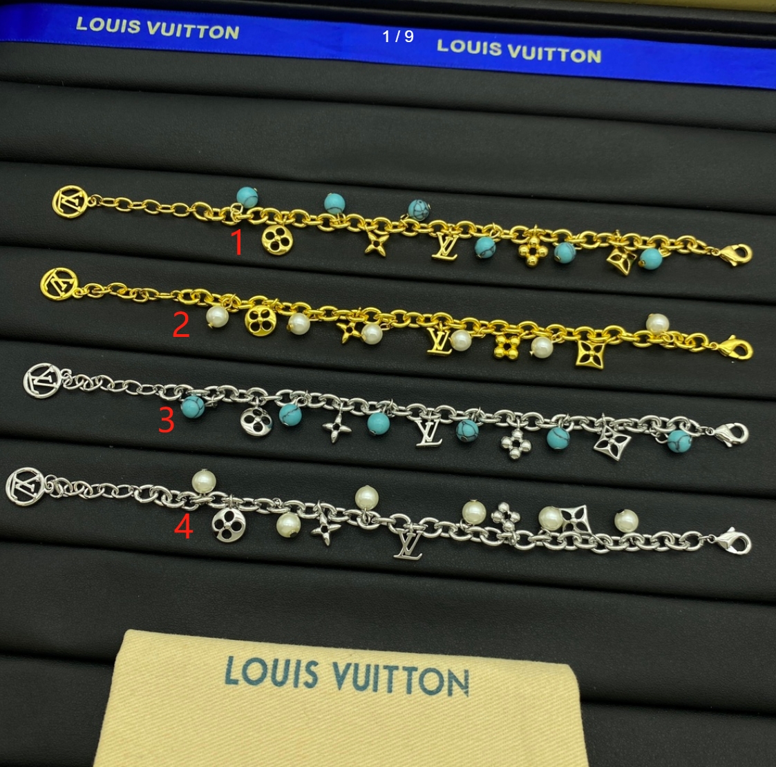 Natural Stone Flower Bracelet