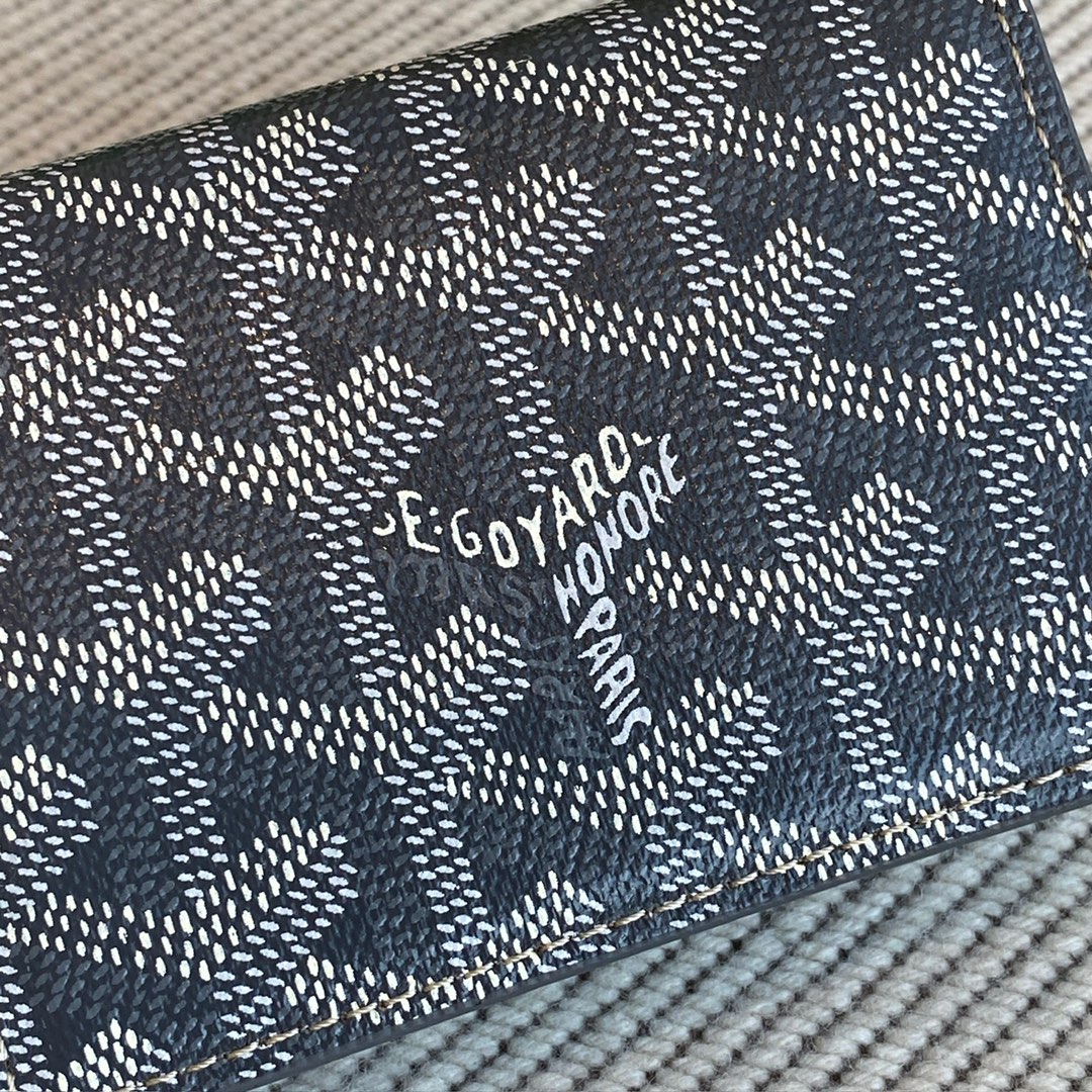 Grey goyard Malesherbes Card Wallet ideal for business as it was designed to hold business cards in