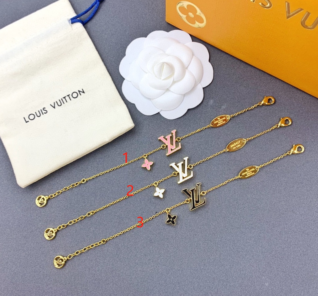 LV with Flower Bracelet