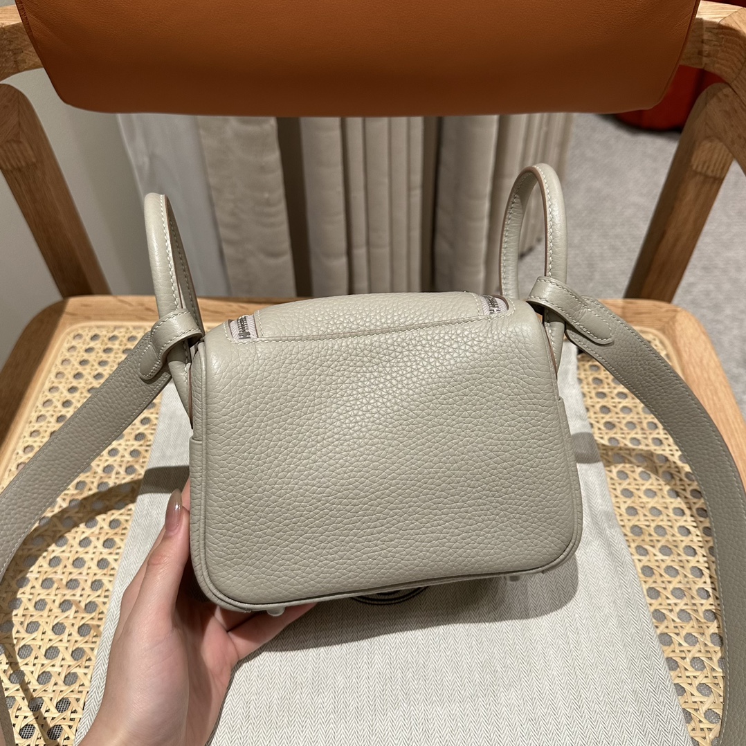 Lindy Bag 80 Gris Perle