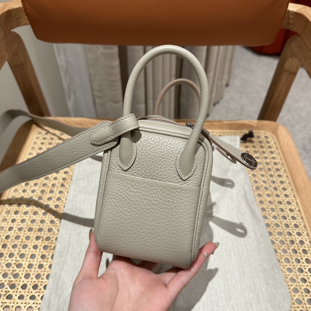 Lindy Bag 80 Gris Perle