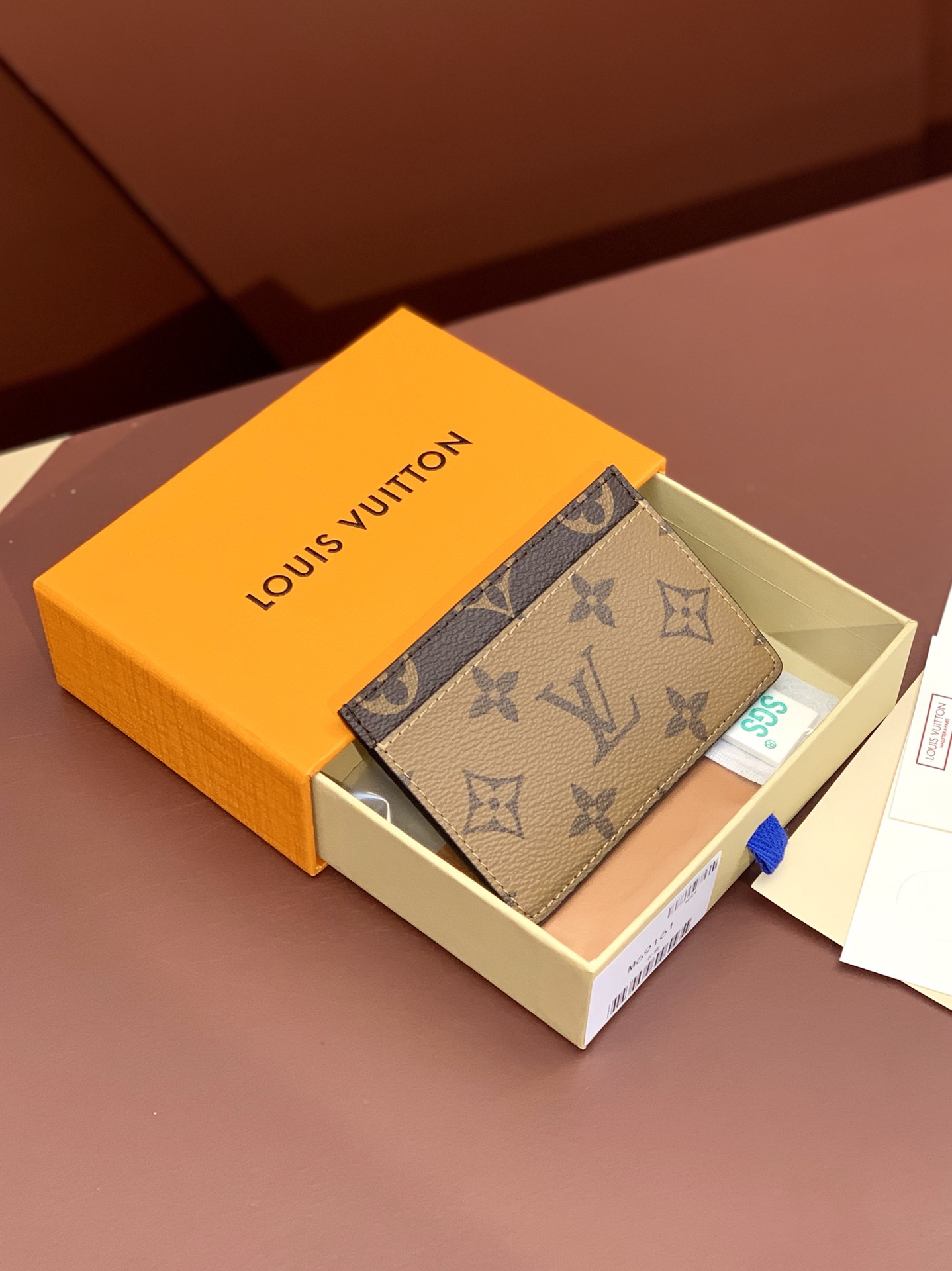 LV Pattern Card Holder