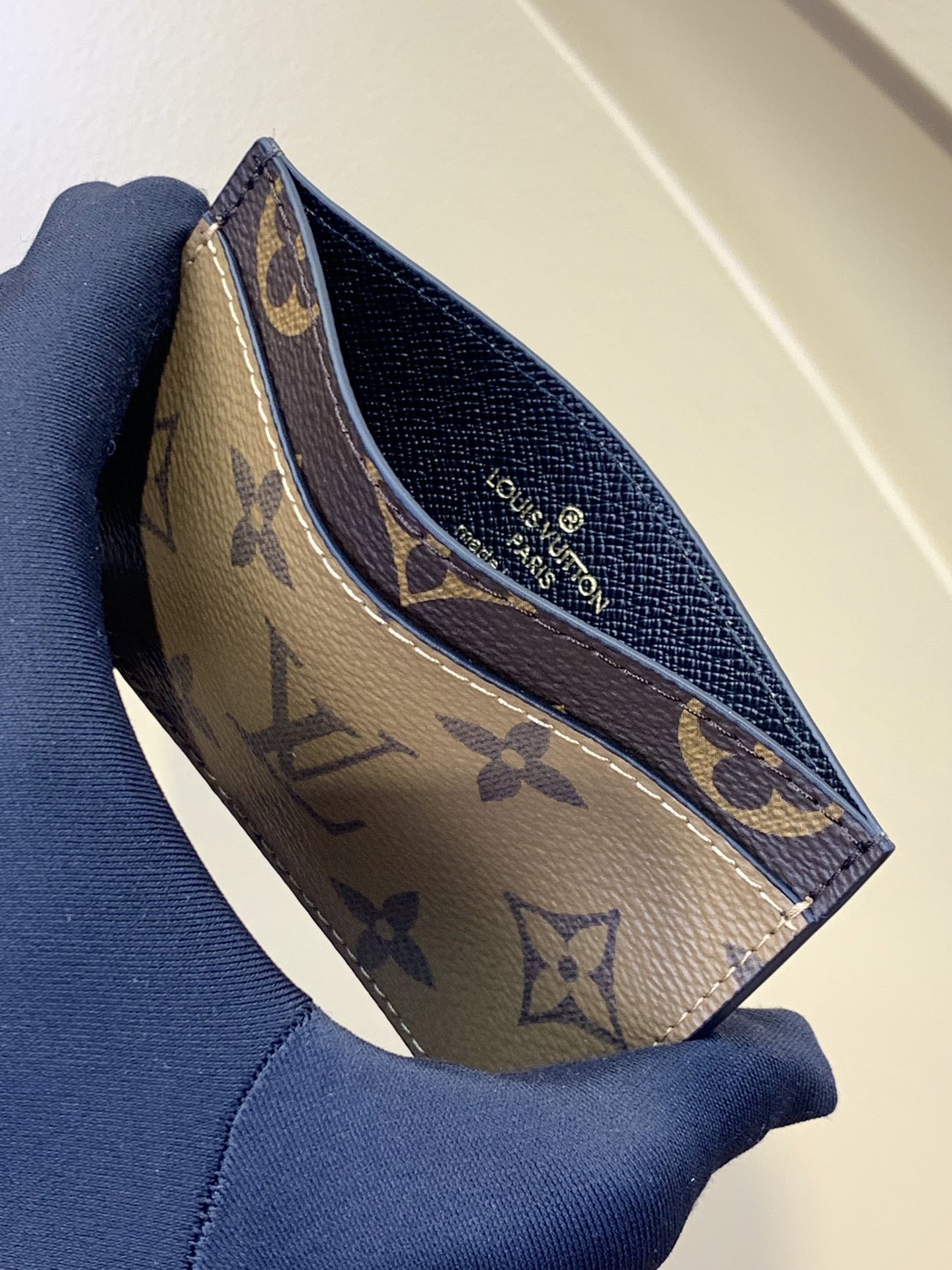 LV Pattern Card Holder