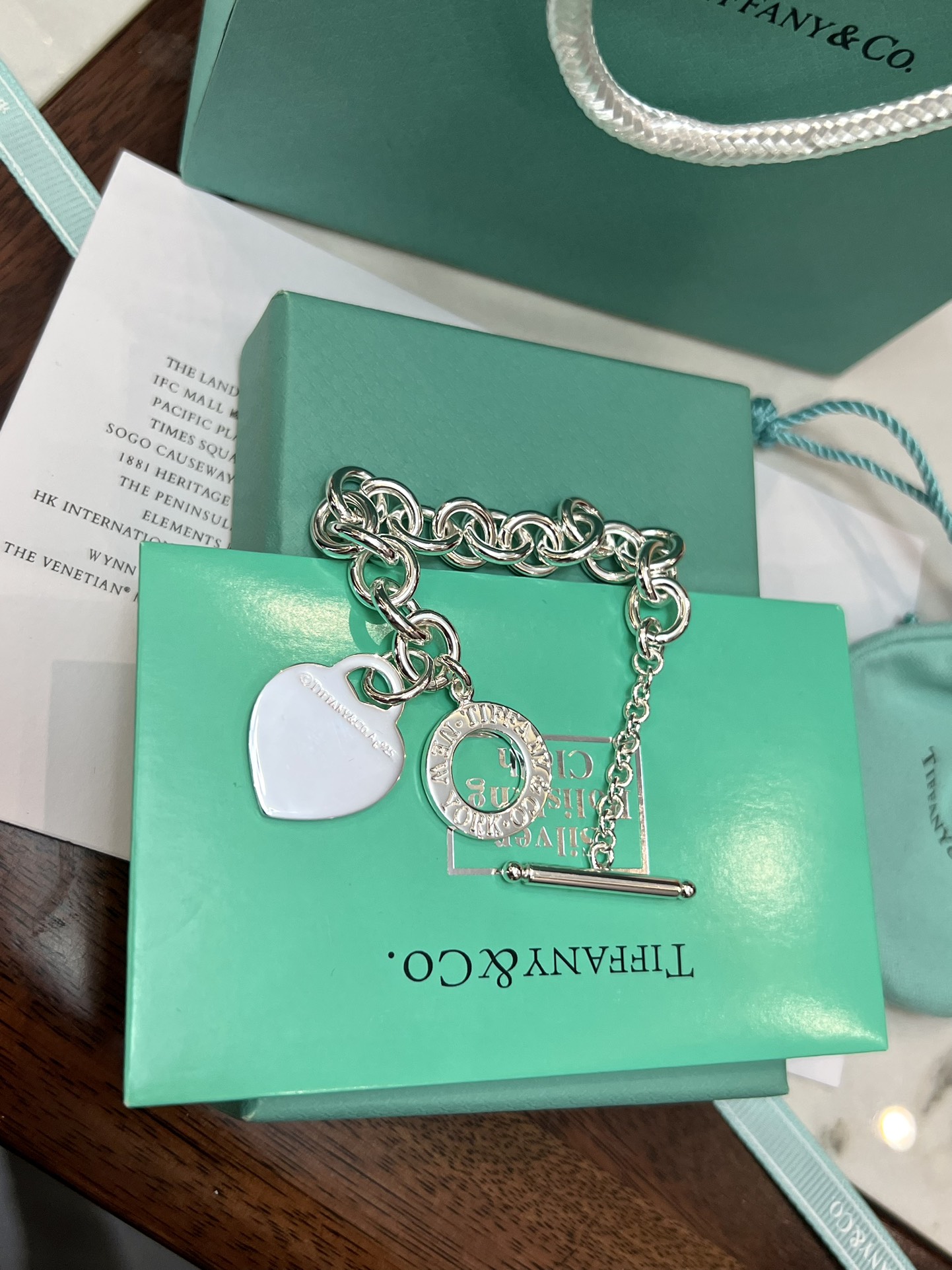 Heart Tag Bracelet
