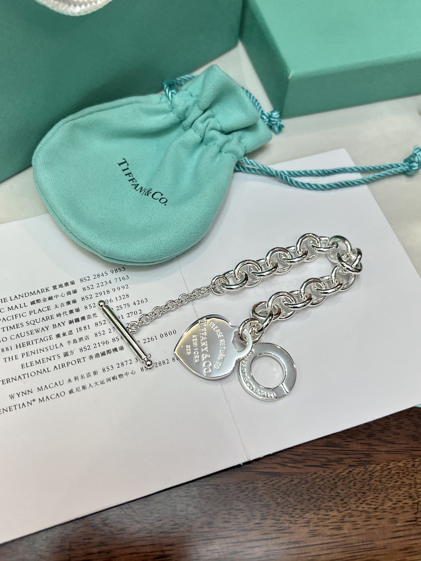 Heart Tag Bracelet