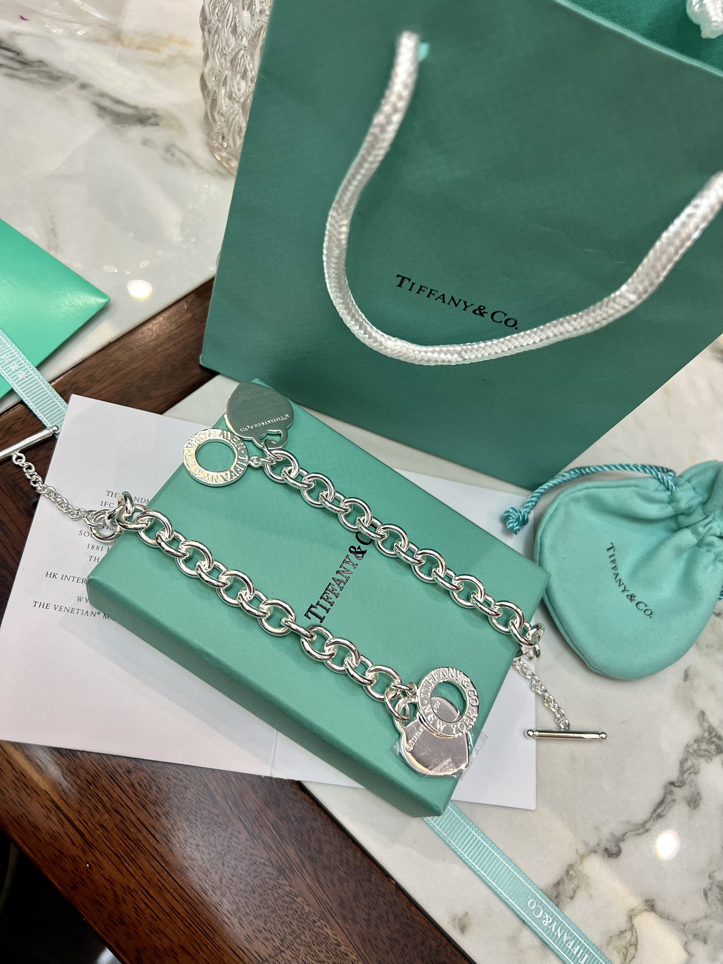 Heart Tag Bracelet