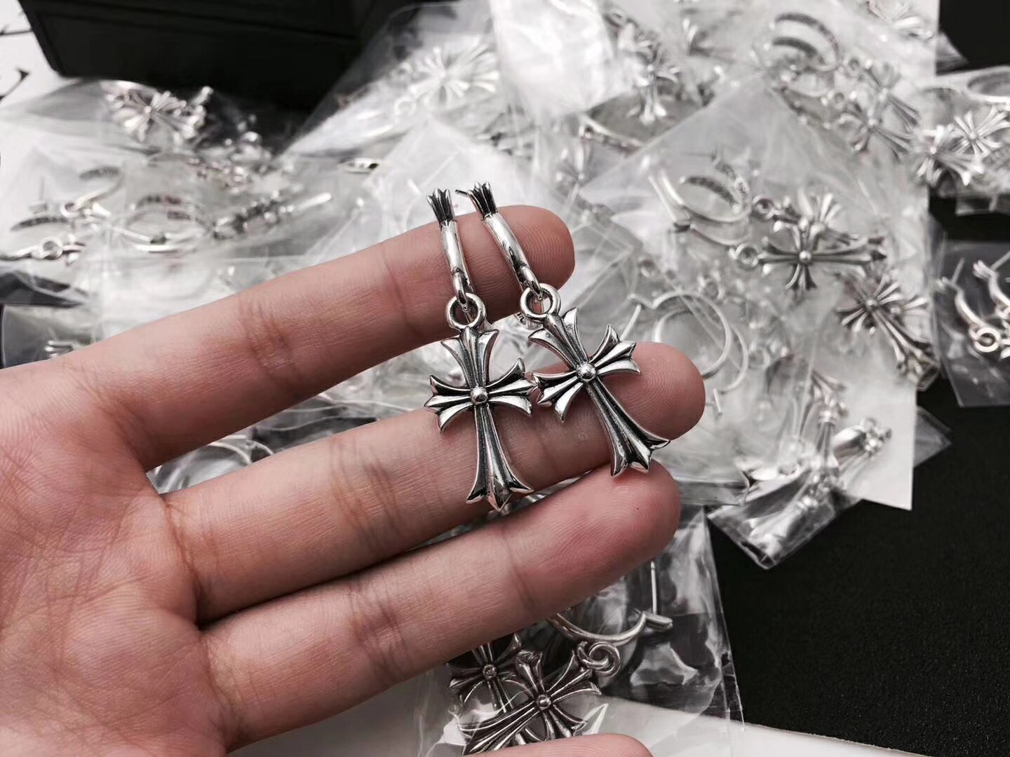 Cross Earrings