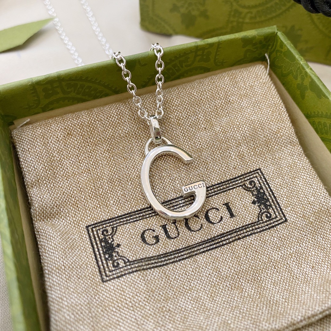 Big G Pendent Necklace