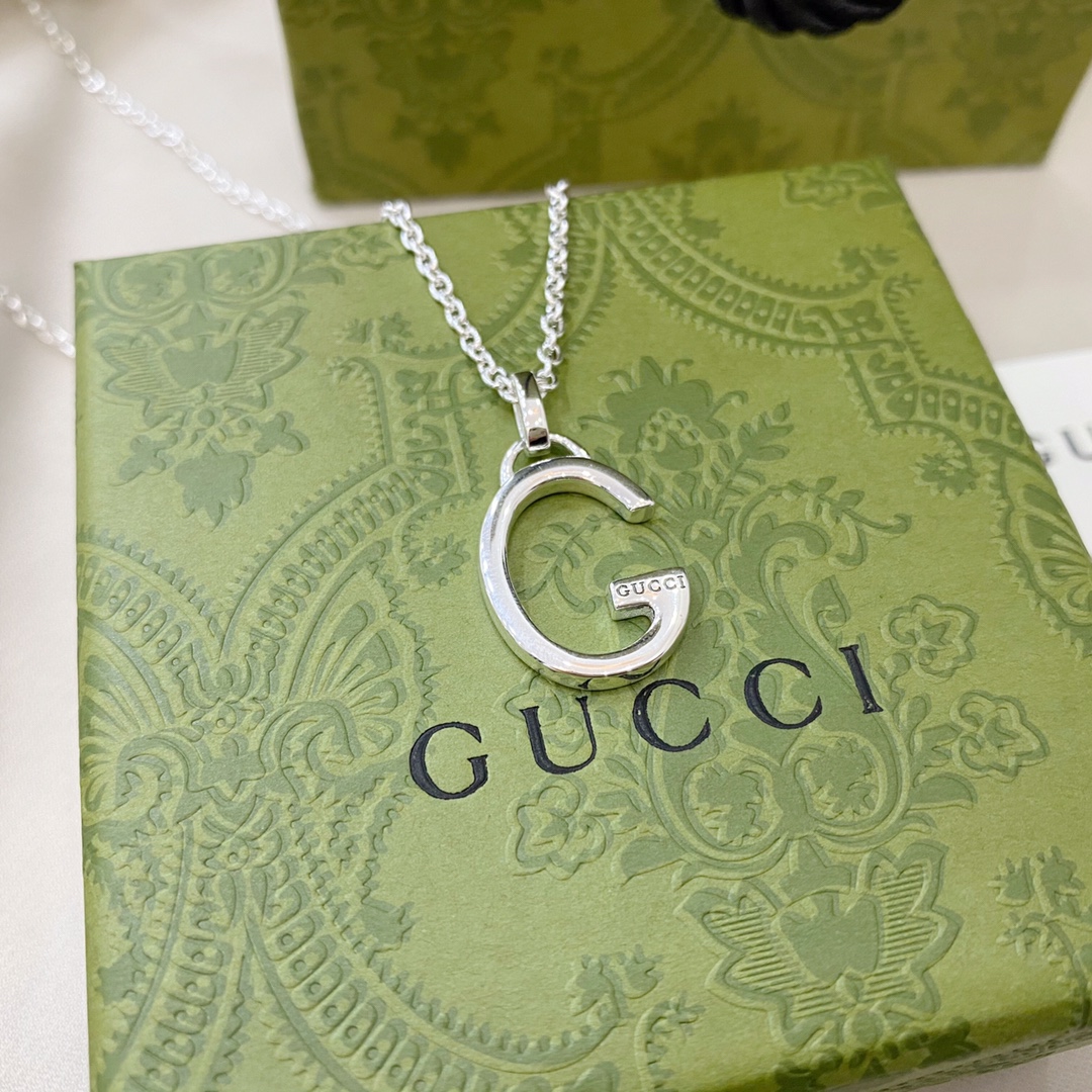 Big G Pendent Necklace