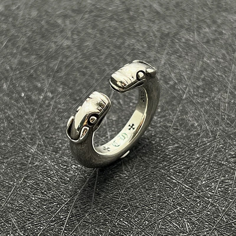 Open Snake Head Ring