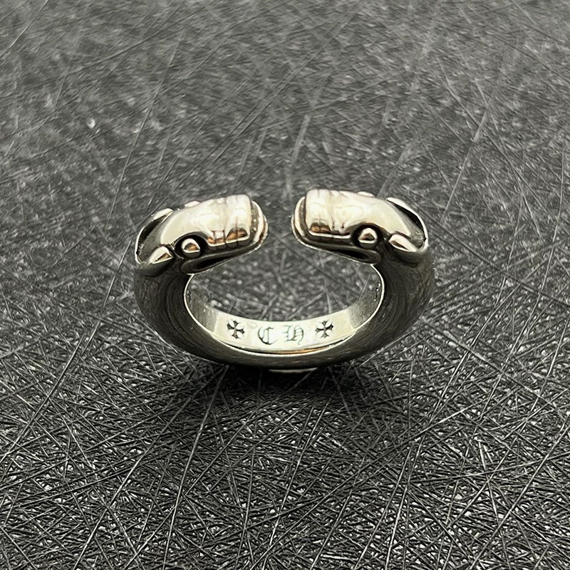 Open Snake Head Ring