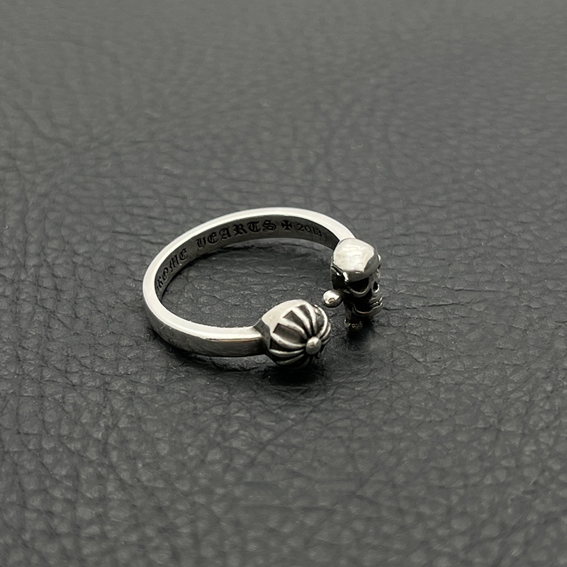 Skeleton Man Crossball Opening Ring