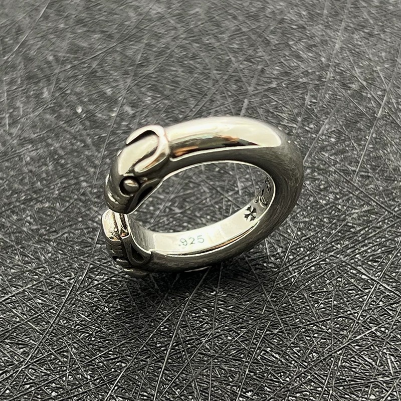 Open Snake Head Ring