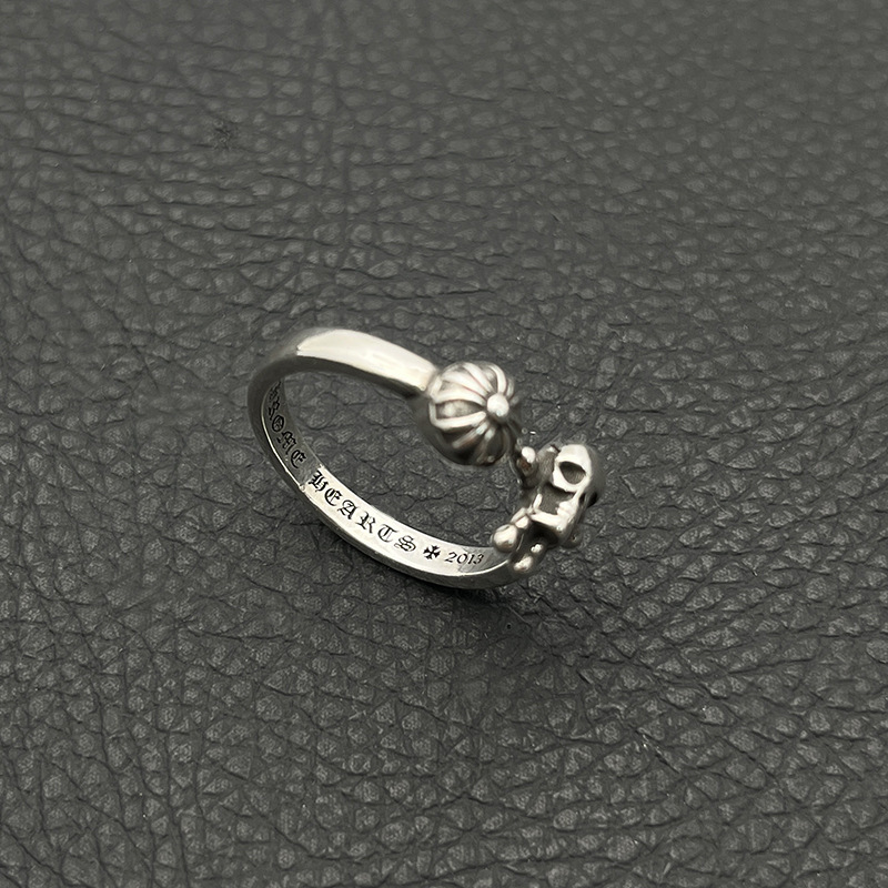 Skeleton Man Crossball Opening Ring