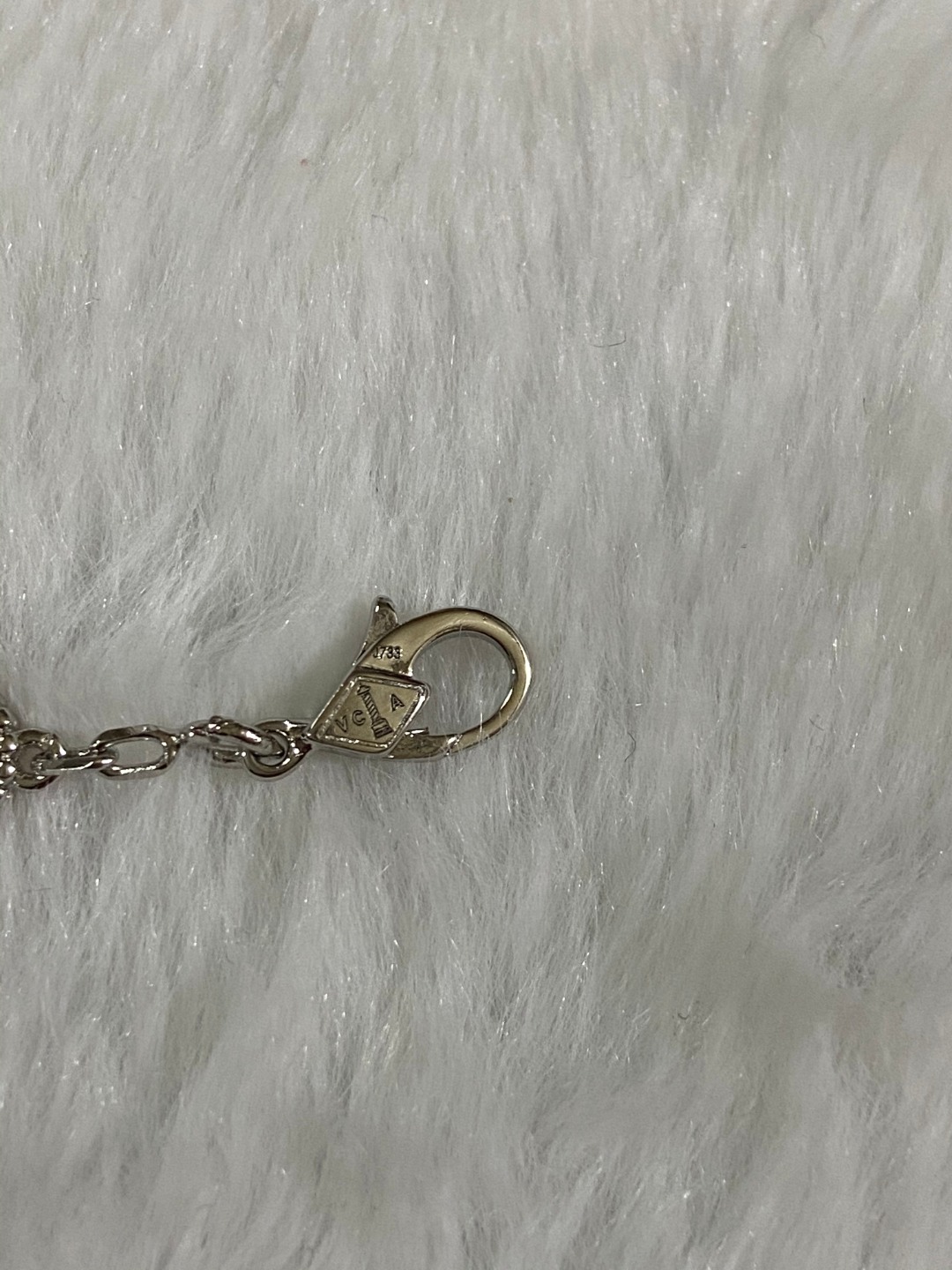 Alhambra Transparent Natural Stone 5 Motif Bracelet